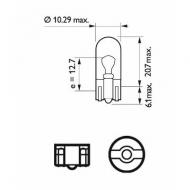 Автолампа накаливания Philips Standard W5W 5 Вт 1 шт.(PS 13961 CP)