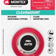 Двухсторонняя автомобильная клейкая лента MONTEX SHS MTX1050 19 мм 0,5 мм 2 м прозрачный