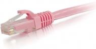 Патч-корд C2G Cat6 CG83589 1,5 м розовый