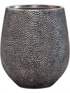 Вазон кераміка Darcy Silver d38 см h42 см срібний Nieuwkoop (Ф17499)