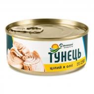 Консерва тунец целый в масле 150 г