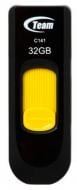 Флеш-память USB Team C141 32 ГБ USB 2.0 yellow (TC14132GY01)