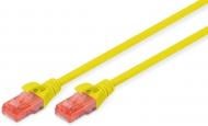 Патч-корд Digitus (DK-1617-010/Y) CAT 6 UTP AWG 26/7 Cu LSZH 1 м желтый