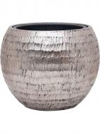 Вазон кераміка Globe Silver d40 см h32 см срібний Nieuwkoop (Ф16050)