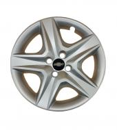 Колпак для колес A&K Chevrolet A148(лого наклейка) R16" 4 шт. серебряный