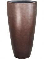 Вазон кераміка Metallic Silver Partner Matt Coffee d40 см h75 см коричневий Nieuwkoop (Ф17509)
