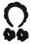 Обруч SPL + резинки 2 шт. чорний