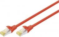 Патч-корд Digitus (DK-1644-A-005/R) CAT 6a S-FTP AWG 26/7 Cu LSZH 0,5 м червоний