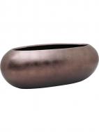 Вазон керамика Metallic Silver Matt Coffee l56 см d23 см h20 см коричневый Nieuwkoop (Ф17506)