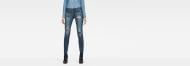 Джинсы G-Star RAW RE D-Staq 5-pkt Mid Skinny Wmn D07918,9438-9111 р. 25-30 синий