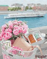 Картина по номерам Прогулка по набережной Идейка