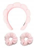 Обруч SPL + резинки 2 шт. пудра