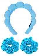 Обруч SPL + резинки 2 шт. блакитний