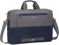 Сумка для ноутбука RivaCase Suzuka 17.3" grey (7757 (Steel blue/grey)) поліестер-нейлон