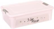 Ящик для зберігання Smiley Paris Chic рожевий 140x490x320 мм