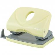 Дырокол Welle-2 20 лист. Pastelini желтый Axent