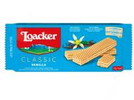 Вафлі Loacker Wafers ванільний смак 90 г