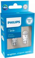 Автолампа світлодіодна Philips Ultinon Pro6000 W5W 2 шт.(PS 11961XU60X2)