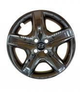 Ковпак для коліс A&K Hyundai A148(лого наліпка) R16" 4 шт. чорний