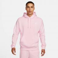 Джемпер Nike M NSW CLUB HOODIE PO BB BV2654-663 р. XL розовый