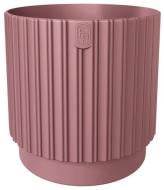 Горшок для цветов пластик Мика Цилиндр Петит ECO-18 круглый розовый 3,5 л Form Plastic