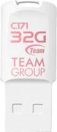 Флеш-память USB Team C171 32 ГБ USB 2.0 white (TC17132GW01)