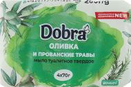 Мыло Dobra Оливка И Прованские Травы 70 г 4 шт./уп.