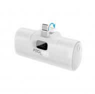 Повербанк Promate 5000 mAh white (powerup-c.white)