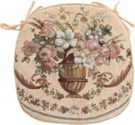 Подушка на стул Букет 40х40 см беж La Nuit