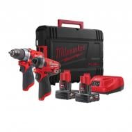 Набір акумуляторного інструменту Milwaukee M12 FPP2A-602X 4933459810