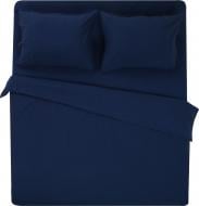 Комплект постільної білизни Adriatic dark blue 2.0 темно-синій SoundSleep