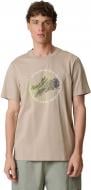 Футболка 4F TSHIRT M2822 4FWSS26TTSHM2822-83S р.L бежевый