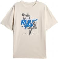 Футболка 4F TSHIRT M3333 4FWSS26TTSHM3333-12S р.L бежевий