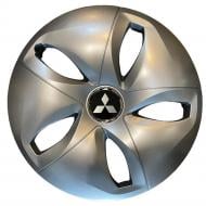 Колпак для колес SJS Mitsubishi 344 R15" 4 шт. серебряный