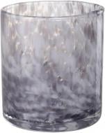 Подсвечник Confetti 9х10 см белый Wrzesniak Glassworks