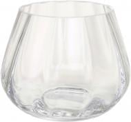 Ваза-подсвечник стеклянный Капля прозрачная Wrzesniak Glassworks