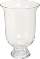 Ваза скляна Wrzesniak Glassworks Тюльпан на ніжці 25 см прозора 15-2908 Ваза скляна Wrzesniak Glassworks Тюльпан на ніжці 25 см прозора 15-2908