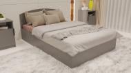 Кровать ViANT Сити СЛ-3 120x200 см серый