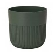 Горщик для квітів пластик Luca Petit 19 круглий зелений Form Plastic