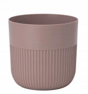 Горщик для квітів пластик Luca Petit 22 круглий какао Form Plastic