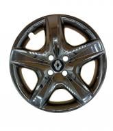 Колпак для колес A&K Renault A148 (лого наклейка рельефная) R16" 4 шт. черный