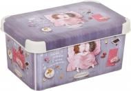 Контейнер для зберігання пластиковий Curver Love story Gapchinska S фіолетовий 140x200x300 мм Контейнер для зберігання пластиковий Curver Love story Gapchinska S фіолетовий 140x200x300 мм