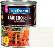 Лакобейц для древесины LuxDecor белый глянец 2,5 л