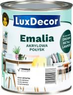 Эмаль акриловая LuxDecor Красное дерево бордовый глянец 0,75 л
