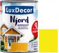 Імпрегнат LuxDecor Njord зимове сонце мат 0,75 л 0,9 кг