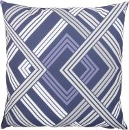 Подушка декоративна Blue square 43x43 см синій Walldeco