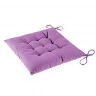 Подушка на стілець Квітка 40x40 см фіолетова Homeline