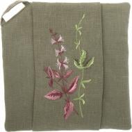 Прихватка Гортензія 20x20 см зеленый Гармонiя