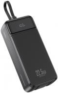 Повербанк Xo 22.5 W 2xType-C/Lightning кабель 30000 mAh black (PR276.black)