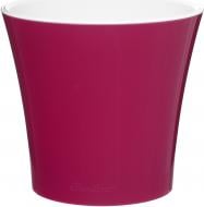 Горщик пластиковий Santino Арте круглий 3,5 л ліловий/білий